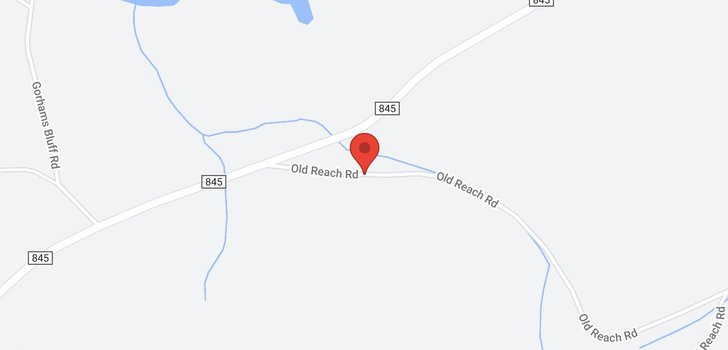 map of 1 acre Old Reach Road